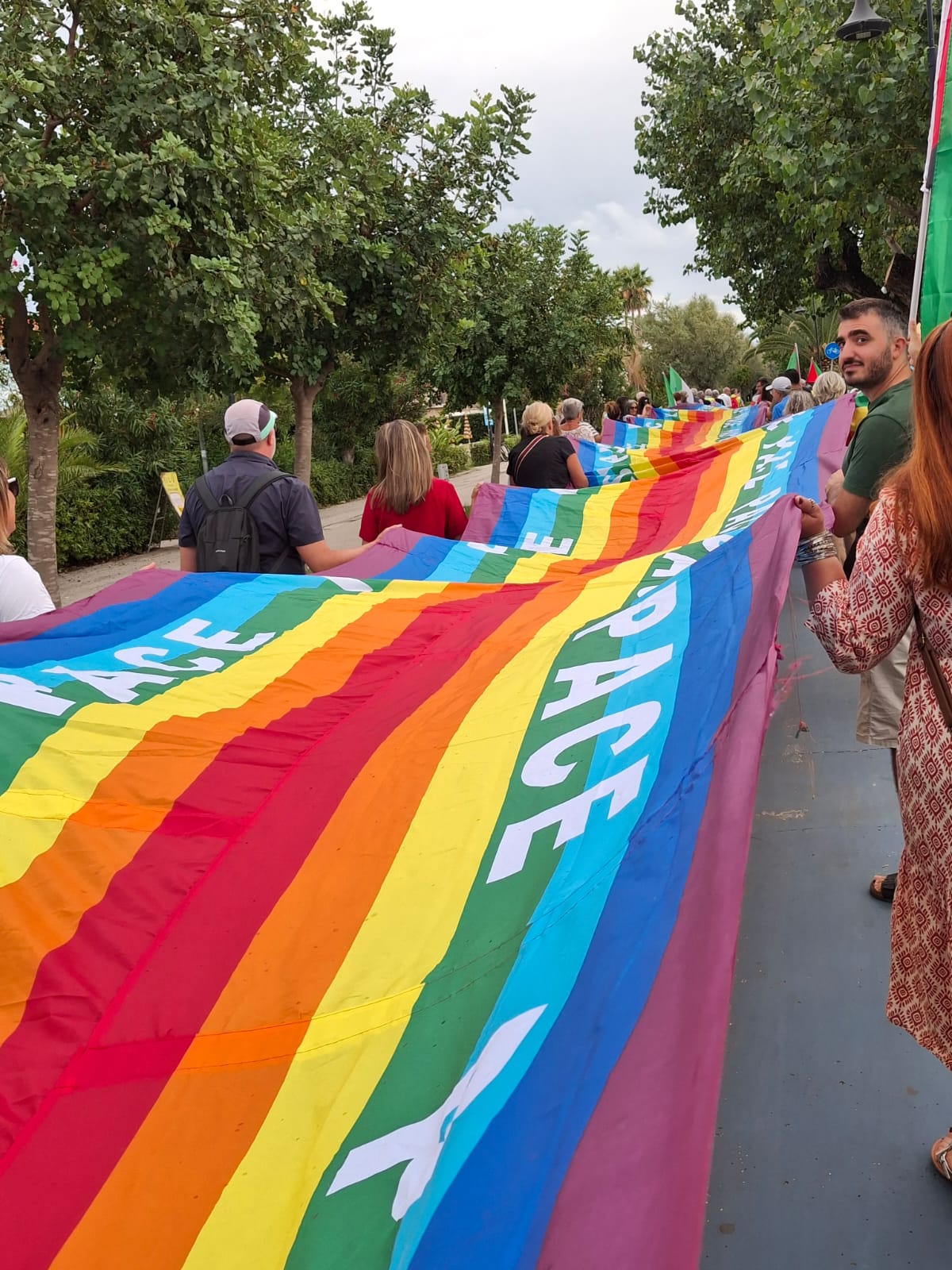 Catena Umana per la Palestina 1