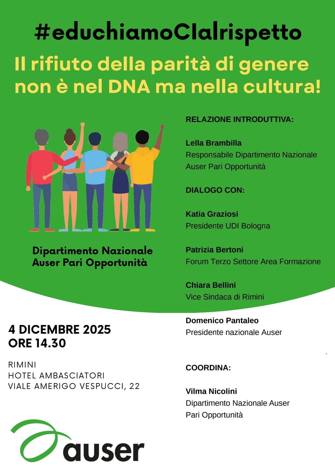 #educhiamoCIalrispetto