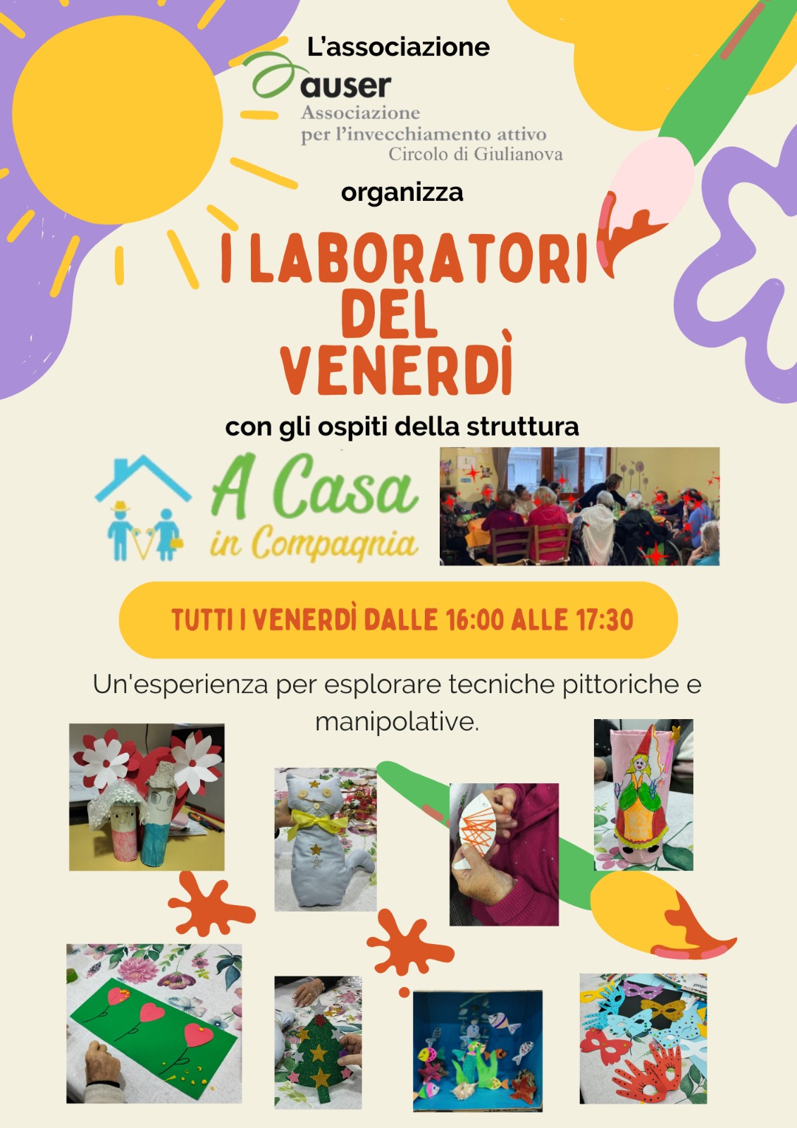 tecniche pittoriche e manipolative